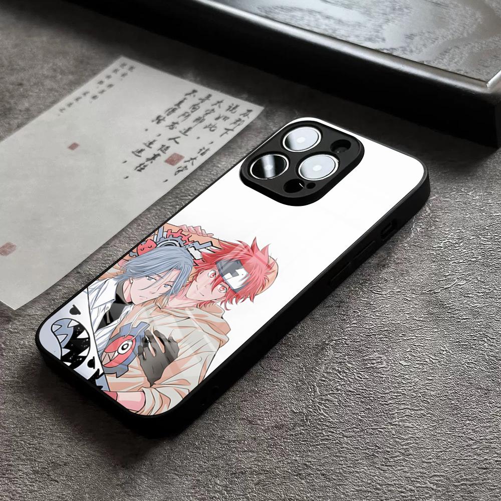 Чехол для телефона Boy S-Sk8 The Infinity Аниме для IPhone 17 16 Pro Max 15 Plus 14 Pro 12 11 13 Mini X XR XS Max SE Стеклянная крышка