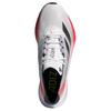 Adidas Adizero Boston 12 White Aurora Solar Red Women Sneakers Cloud-White Aurora-Metallic IF9210