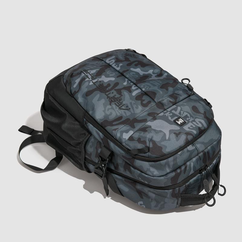 Мужской рюкзак большой вместимости, школьный рюкзак для ученика средней школы, камуфляжный принт, рюкзак для компьютера