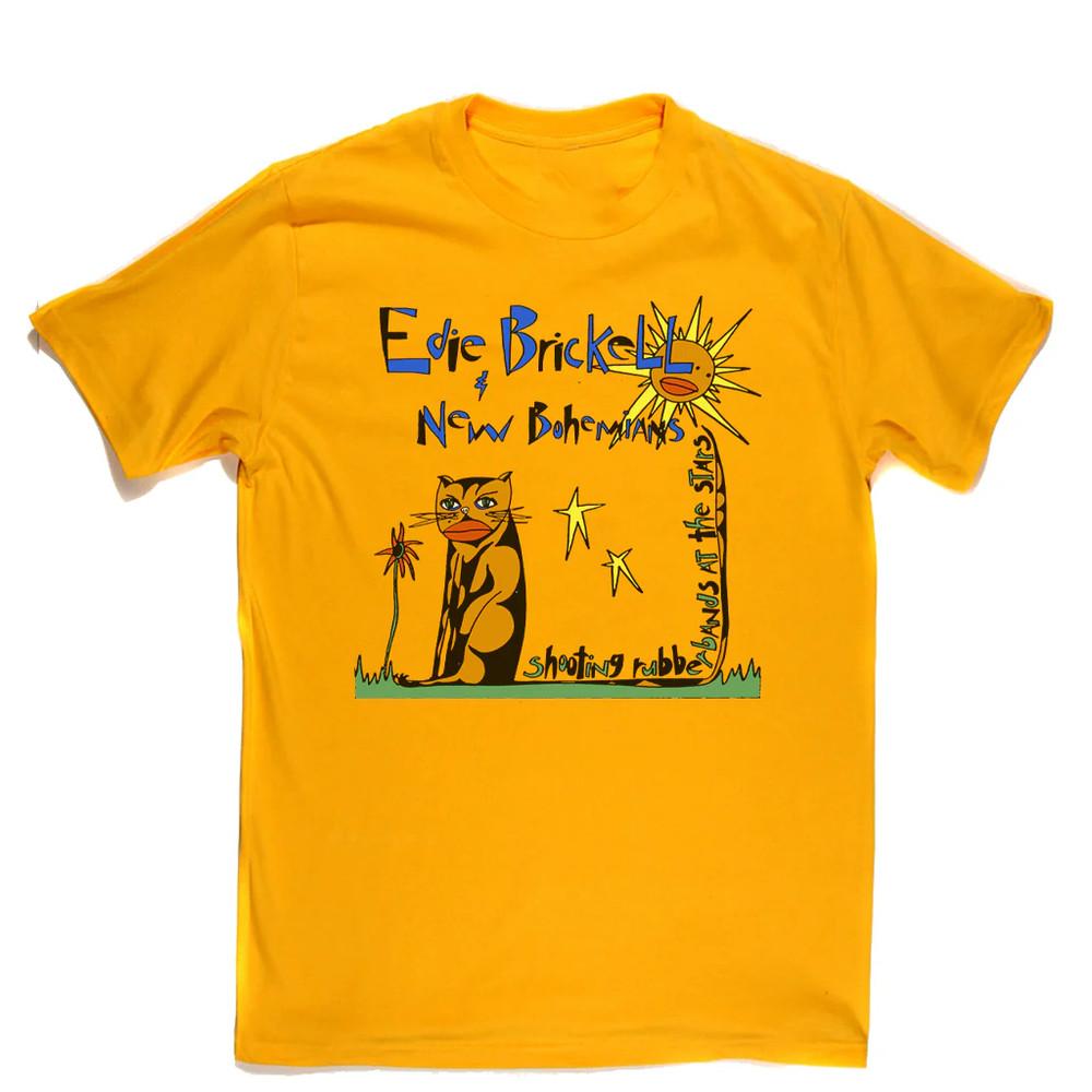 НОВАЯ желтая футболка группы Edie Brickell amp New Bohemians Унисекс S-5XL JM671