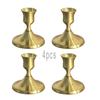 Латунные золотые подсвечники, подсвечники для конусных свечей для центра стола, металлические подсвечники, подставки для свечей, свадебный декор