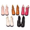 For 1/6BJD Doll PU Leather Play House Accessories 1/3 Doll Boots Fabric Shoes Doll Wearing Shoes