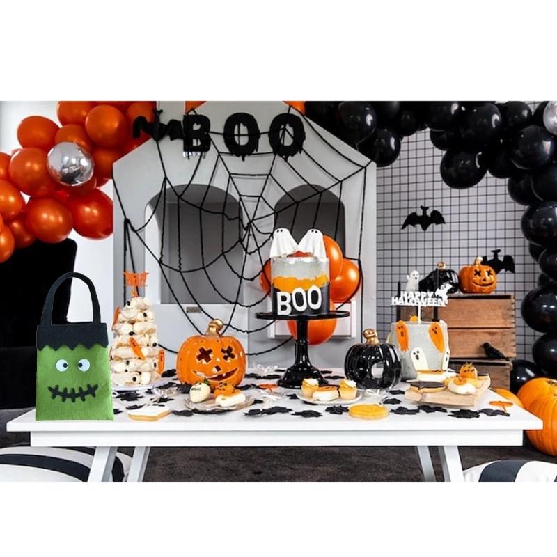 Household Halloween Tote Candy Bag Gift Packaging Home Wedding Baby Shower Party