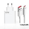 67W USB Fast Charger Quick Charge 3.0 Charger For Xiaomi Mi 13 14 Mix Fold Mi 11 Ultra Poco F3 X3 GT X4 X5 PRO Redmi Note9 10 11 12 13 Pro