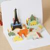 Square Pop-Up 3D Thank You Card for Kindergarten Graduation