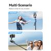 5 In 1 Selfie Tripod Universal Joint Stabilizer For 360° Automatic Rotation AI Tracking Shooting