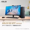Asus S501SER Desktop 14th Generation Core 32GB 512GB Windows DVD Super Multi Extreme Dark Gray PC, I7-14700, Memory, SSD, 10, Drive,