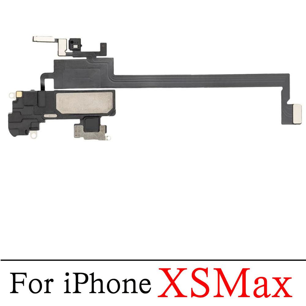 Динамик уха для iPhone X XR XS 11 Pro Max Слуховой динамик с шлейфом Замена БЕЗ Face ID