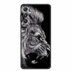For Samsung A16 5G Phone Case Cover Lion Wolf Tiger Black Silicone Soft Back Cover Cases For Samsung Galaxy A16 Case A 16 Coque