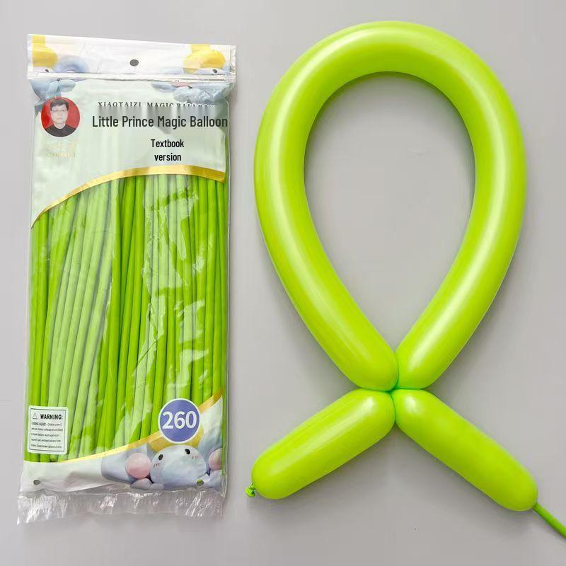 260 Нетоксичных Длинных Воздушных Шаров Макарон для Детей - Магический Клоун Моделирование