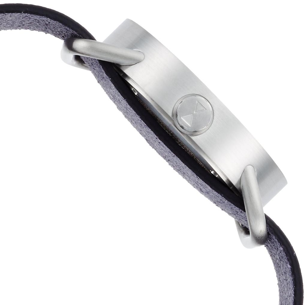 Часы из натуральной кожи, импортный продукт, синий [Tid] № 1, протягивающийся TID01-36SV/NAVY