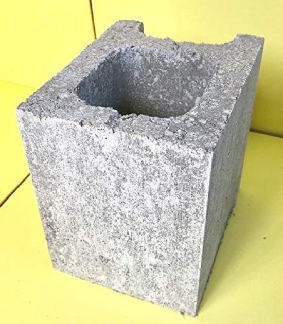 Sasaki Block Concrete Block 15cm Type Type C Half-Corner (2 pieces)