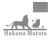 Наклейки на Автомобиль Животные Hakuna Matata, Светоотражающие Водонепроницаемые Виниловые Наклейки, Декор Окна Автомобиля, Бампера, Мотоцикла, Топливного Бака, Кузова