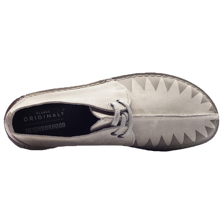 Neighborhood X Clarks Originals Zigzag Pattern Casual Shoes Men sneakers Gray 261471387