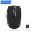 2.4 Ghz Usb Type C Wireless Mouse 1600 Dpi Ergonomic Gaming Mice Usb-c Devices Office Game Silent Mini Computer Mouse