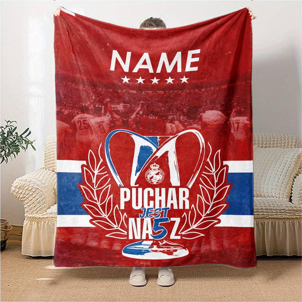 Custom Name Sheffield Crest blanket for Couch & Bed, Plush Cozy Fuzzy Blanket Super Soft & Warm Blankets for Fall and Winter. 0908286