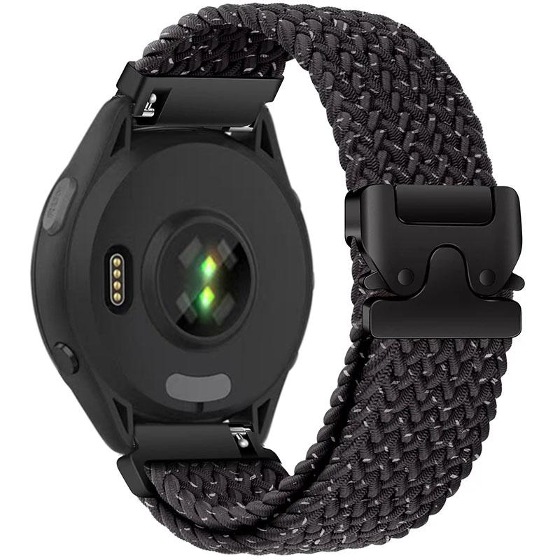 Braided Loop Strap For Garmin Forerunner 965 970 265 165 570 Parachute Buckle Nylon Watchband Garmin Venu 4/3/2 Active 6-5 Belt