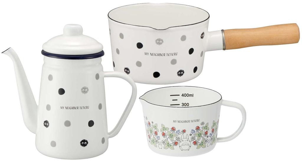 Skater Эмалированный чайник Мой сосед Тоторо Маккурокуросуке ENKT1 1,1 л