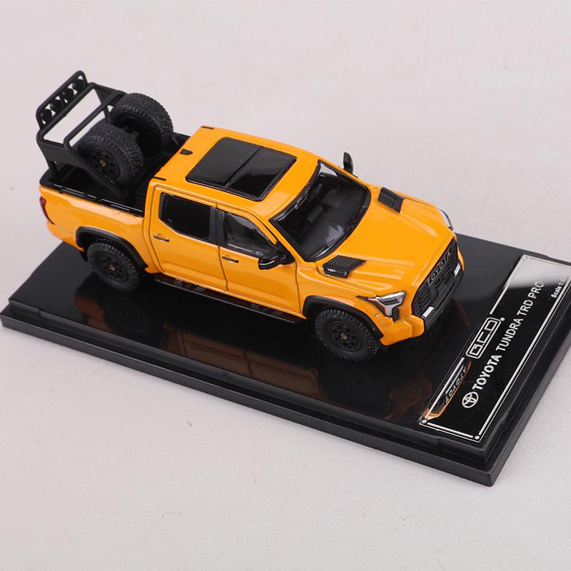 НОД 1:64 Toyota Tundra TRD PRO Литой симулятор модели автомобиля игрушка коллекция выставочный экземпляр