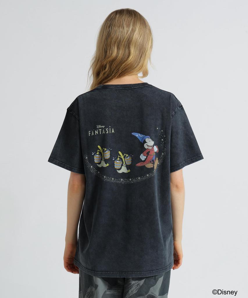 AVIREX Коллекция FANTASIA MICKEY MOUSE BROOM WOMAN F 410 Серая ФУТБОЛКА Женская 783-5235614