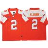 Clemson Tigers Football Jersey Retro College Style Embroidered Team Uniform Men