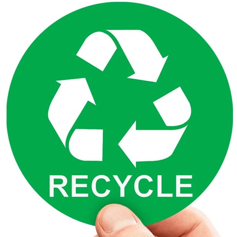 Наклейки для мусорного бака, Водонепроницаемый контейнер для переработки, Отдельный мусорный бак, Автомобильный мусорный бак, Кухонные аксессуары