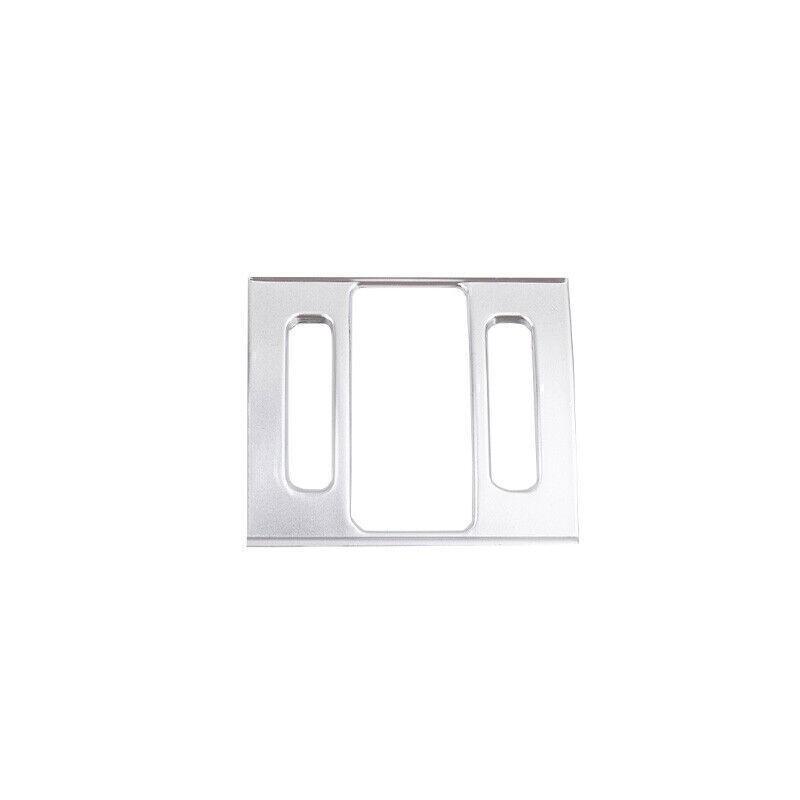 For Mazda 6 Atenza 2016-2017 Matte Silver Emergency Light Switch Panel Trim 1PCS