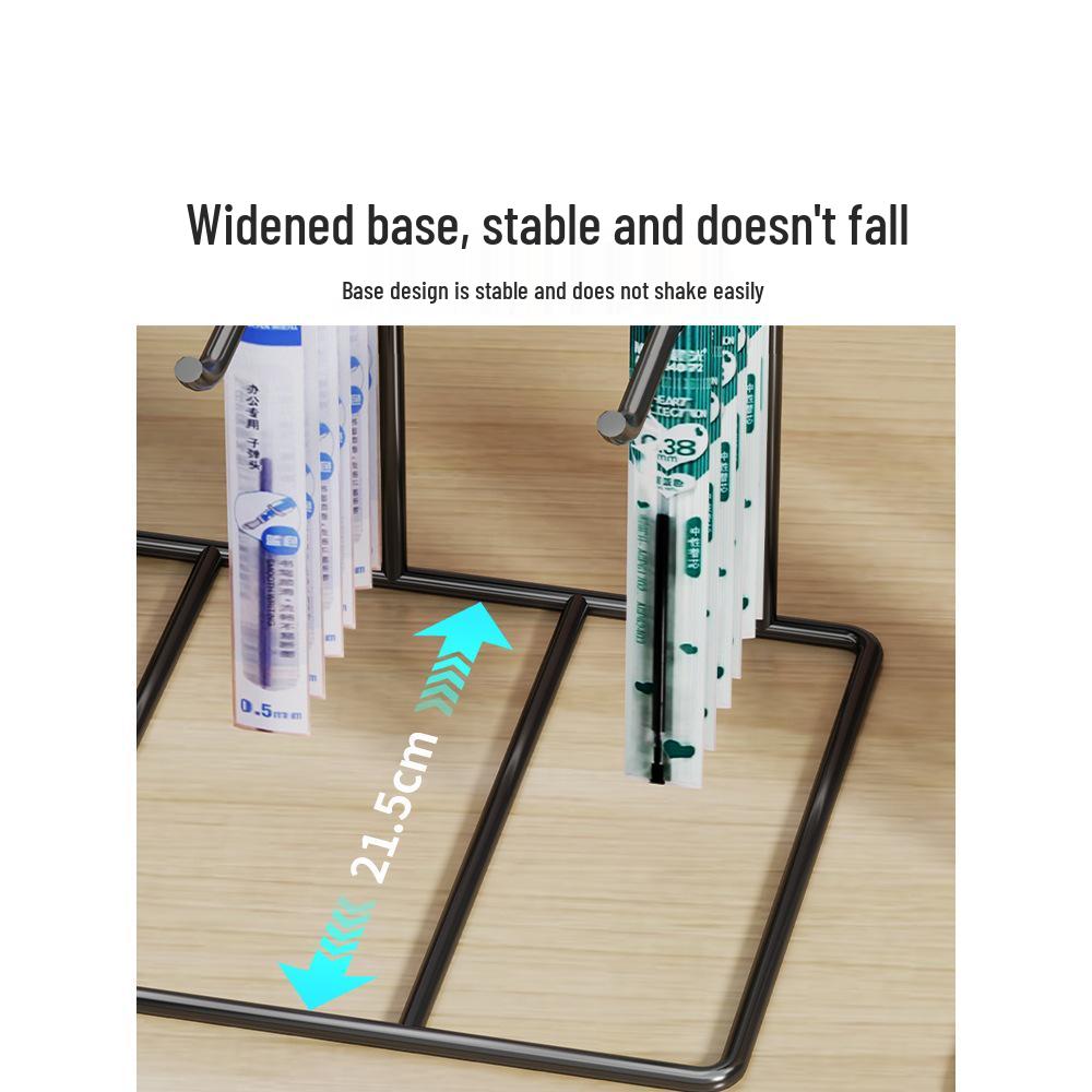 Стойка для демонстрации чехлов для мобильных телефонов и ювелирных изделий с крючками для серег, помад, брелоков и носков