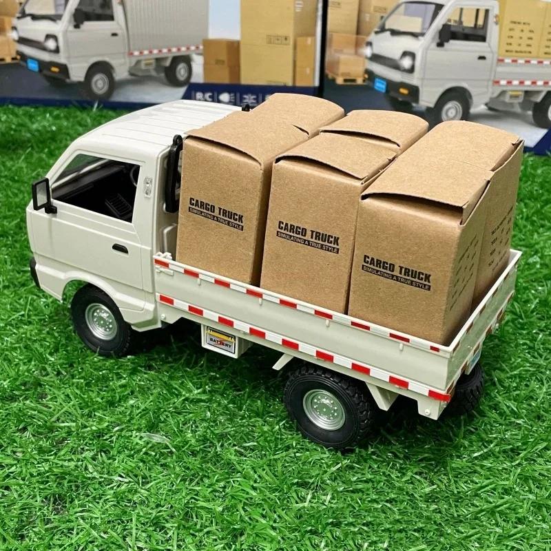 1:10/1:16 Вт Wpl D12 Радиоуправляемая машина Симуляция Дрифт Скалолазание Грузовик Светодиодный Свет Груз Радиоуправляемая Электрическая Игрушка Модель Для Маленьких Мальчиков Рождественские Сюрприз Подарки