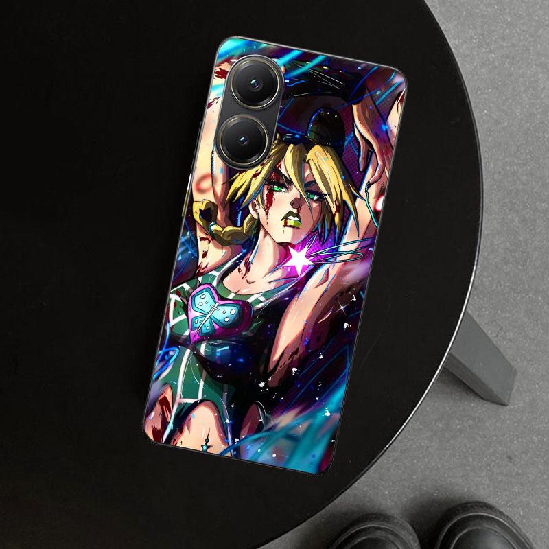 Чехол для телефона JoJo's Bizarre Adventure Джолин Куджо для Xiaomi Poco X6 X5 X7 Pro F7 Ultra Redmi 15C 15 13C 13 12C 12 10C 10 1