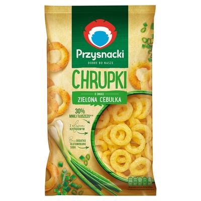 Хрустящие снеки Przysnacki со вкусом зеленого лука 140 г