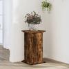 VidaXL Plant Stand Smoked Oak 33x33x60 Cm Engineered Wood 852964