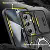 Shockproof Magnetic Phone Case for SamsungA17 A56 A36 A26 A16 A06 S24 S25 Ultra Plus Slide Camera Lens Ring Stand Protect Case