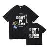 A$AP ROCKY Don T Be Dumb Тур 2025 Графический Принт Футболки Высокое Качество Мужские Хип-хоп Футболки Летние Хлопковые Футболки Рубашка Подарок для Фанатов