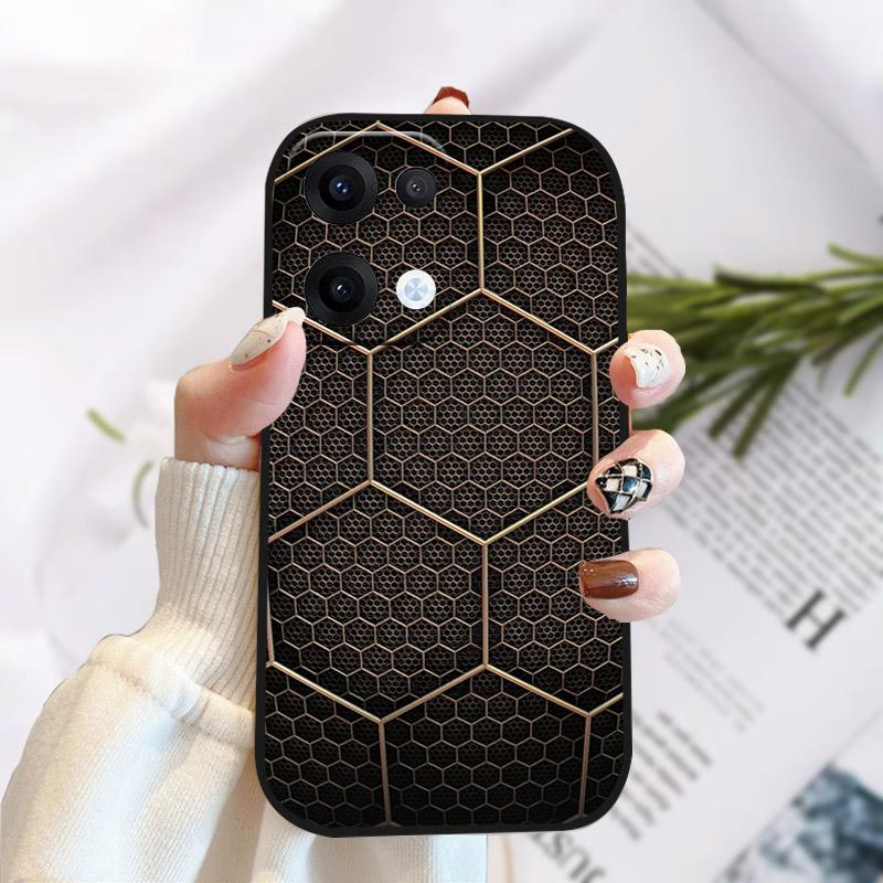 Чехол-бампер для OPPO Realme 14T 5G RMX5078, силиконовый, мягкий ТПУ, для телефона Realme14T 14 T, Funda, защитный корпус для всей камеры