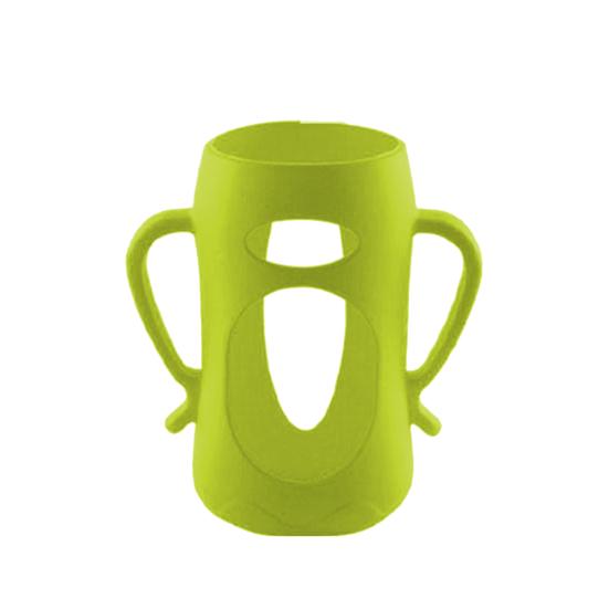 160/240ML Bottle Sleeve Wide Bore Design Heat-resistant Food Grade Material Glass Milk Bottle Cover for Pigeon