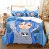 Аниме Konata Izumi Lucky Star Постельное белье Пододеяльник Постельный комплект Одеяло Чехол Наволочка Одеяло King Queen Size Мальчики Взрослые