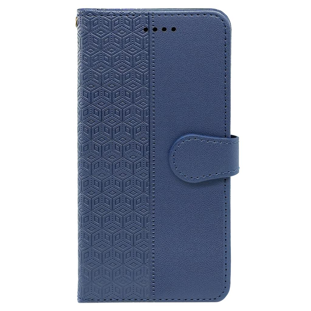 Для Xiaomi Poco M8 Pro 5G/Redmi Note 15 Pro+ 5G (Глобальный) Кожаный чехол-книжка с тиснением