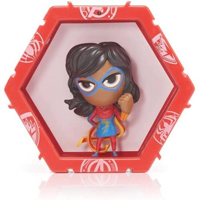 Figurine de collection - WOW! PODS - Ms Marvel - Lumineuse - 10,2 cm - Sous licence Marvel