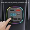 Bluetooth Автомобильный FM-трансмиттер с MP3-плеером P4 и быстрой зарядкой QC3.0