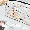 Large Capacity Pencil Case Multilayer Stationery Bag Cartoon Stationery Organizer  Gift