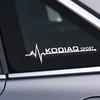 Car Styling Sticker 2PCS Side Window Creative Decorative Decals for Skoda Octavia Rapid Fabia Superb Kodiaq Scala Karop Kamiq