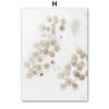 Wall Art Canvas Painting Sandy Beach White House Street Flower Abstract Nordic Posters And Prints Wall Pictures For Living Room