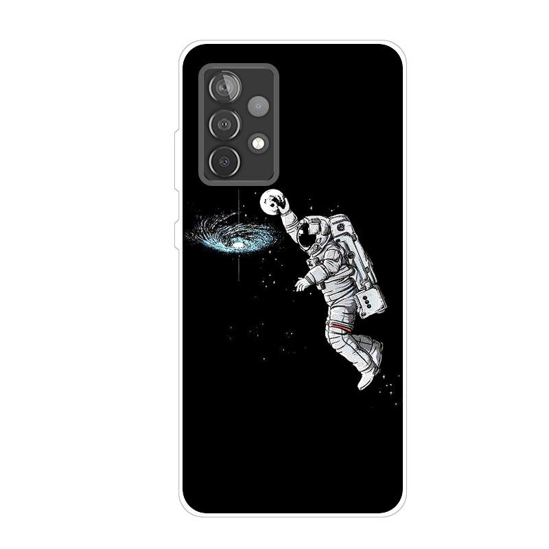 Для Samsung Galaxy A52 5G Чехол Мягкий силиконовый ТПУ Задняя крышка Для Samsung A52 5G 2021 Чехлы для телефона A52 A 52 5G A526B Coque Shell