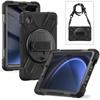 Case for Samsung Galaxy Tab A9 X110 / X115, Armored 360 Rotation, Black