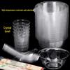 Jinyuanyuan Disposable Plastic Tableware Set