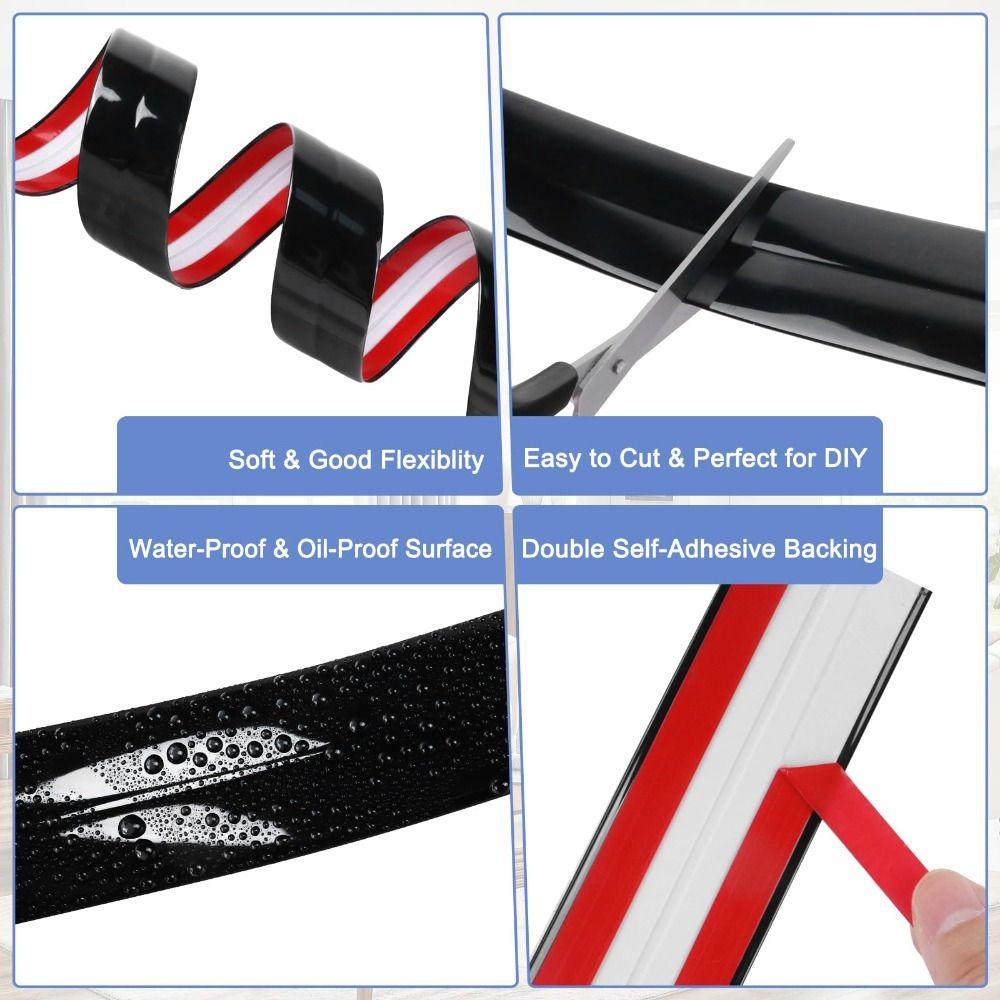 1 м Угловой протектор для стены, отклеиваемый и приклеиваемый, ПВХ угловые накладки, самоклеящаяся, утолщенный L-образный молдинг, защита угла