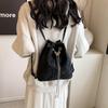 Summer Small Fresh Backpack Women's 2024 New Korean Version Bucket Bag Versatile Ins Shoulder Armpit Bag