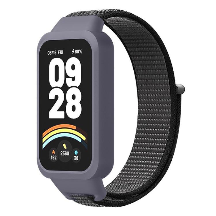 Нейлоновый ремешок со встроенной петлей и пластиковым покрытием для Xiaomi Smart Band 9 Active / Redmi Band 3, Запасной ремешок, Только ремешок