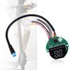 Scooter Dashboard Circuit Board, Foldable Electric Scooter Repair Parts Accessories for ES1 ES2 ES3 ES4